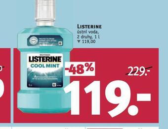 Rossmann Listerine ústní voda nabídka