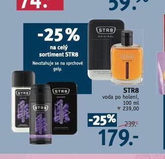 Rossmann Str8 voda po holení nabídka