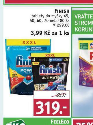 Rossmann Finish tablety do myčky nabídka