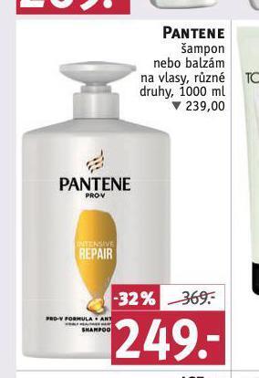 Rossmann Pantene šampon, balzám nabídka