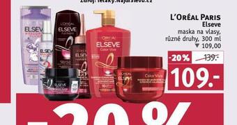 Rossmann Loreal paris elseve maska na vlasy nabídka