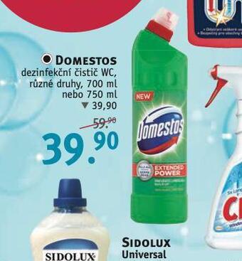 Rossmann Domestos dezinfekční čistič wc nabídka
