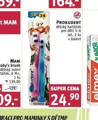 Rossmann Prokudent dětský kartáček nabídka