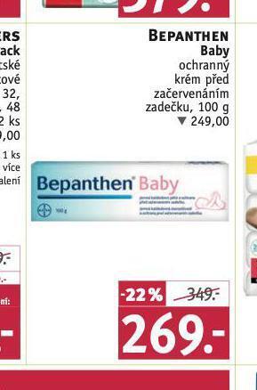 Rossmann Bepanthen baby ochranný krém nabídka