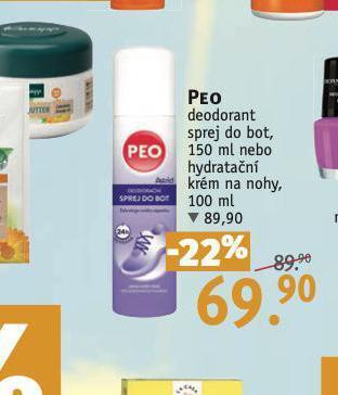 Rossmann Peo deodorant nabídka