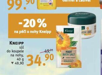 Rossmann Kneipp sůl do koupele nabídka