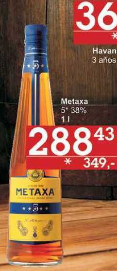 Jip Metaxa 5* 38% 0.7l, nabídka