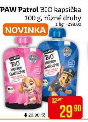 Paw patrol bio kapsička 100 g
