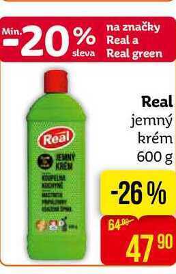 Teta Real jemný krém 600 g nabídka