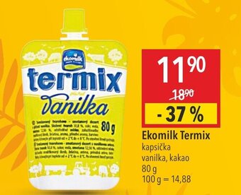 Globus Ekomilk Termix nabídka