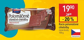 Globus Racio polomáčené chlebíčky nabídka