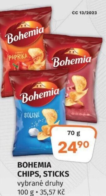 BOHEMIA CHIPS, STICKS
