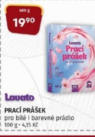Coop Lavato PRACÍ PRÁŠEK nabídka