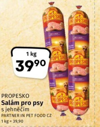 Coop PROPESKO Salám pro psy nabídka