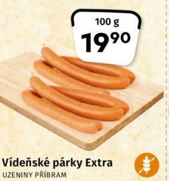 Coop Vídeňské párky Extra nabídka