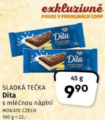 Coop SLADKÁ TEČKA Dita nabídka