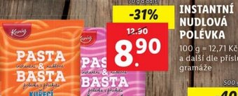 Lidl INSTANTNÍ NUDLOVÁ POLÉVKA nabídka