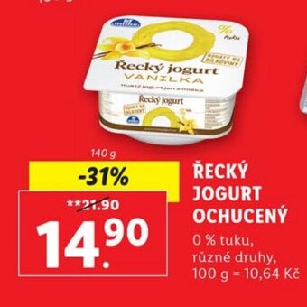 Lidl ŘECKÝ JOGURT OCHUCENÝ nabídka