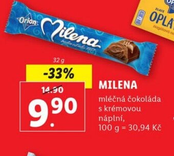 Lidl MILENA nabídka