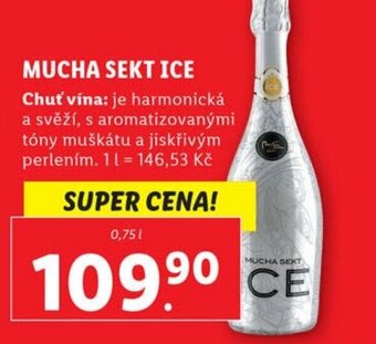 Lidl MUCHA SEKT ICE nabídka