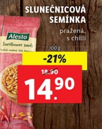 Lidl SLUNEČNICOVÁ SEMÍNKA nabídka