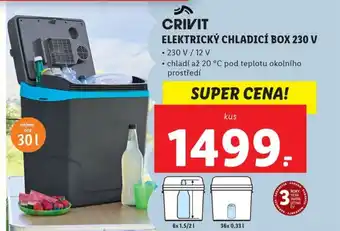 Lidl CRIVIT ELEKTRICKÝ CHLADICÍ BOX 230 V nabídka