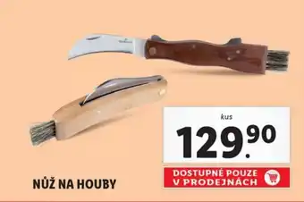 Lidl NŮŽ NA HOUBY nabídka