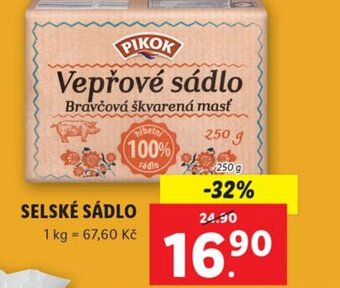 Lidl SELSKÉ SÁDLO nabídka