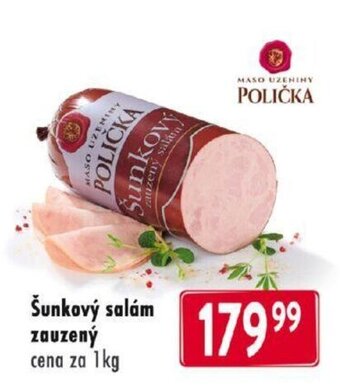 Šunkový salám zauzený