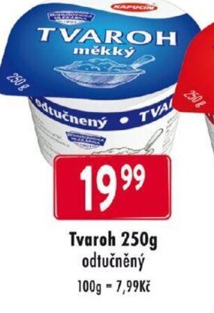 Qanto Tvaroh 250g odtučněný nabídka