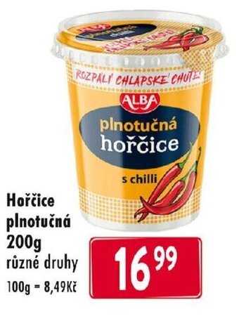 Qanto Hořčice plnotučná 200g nabídka