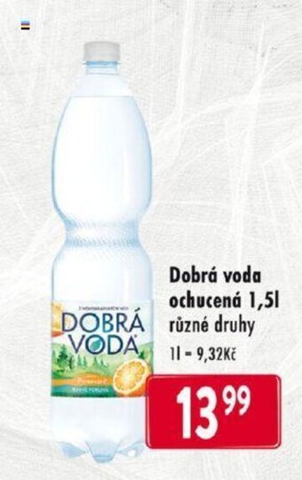 Qanto Dobrá voda ochucená 1,5L nabídka