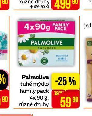 Teta Palmolive tuhé mýdlo nabídka