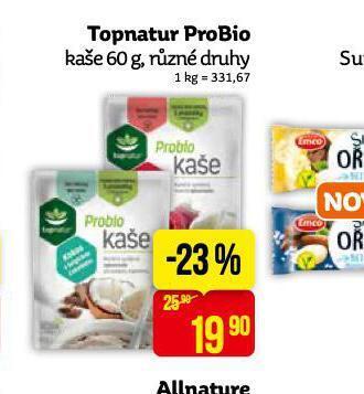 Teta Topnatur probio kaše nabídka
