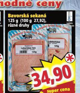 Norma Bavorská sekaná nabídka