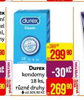 Teta Durex kondomy nabídka