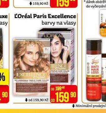 Teta Loreal paris excellence barvy na vlasy nabídka