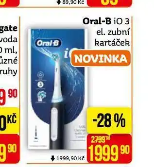 Teta Oral-b io 3 elektrický zubní kartáček nabídka