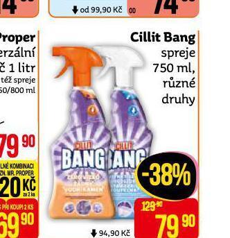 Teta Cillit bang spreje nabídka