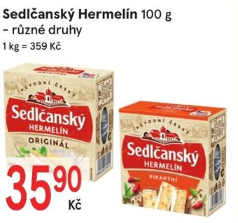 Žabka Sedlčanský Hermelín 100 g nabídka