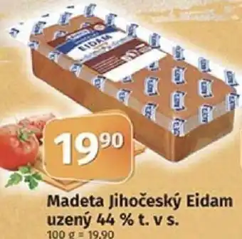 COOP TIP Madeta Jihočeský Eidam Tatra Mlsni.si uzený 44 % t. v S. nabídka