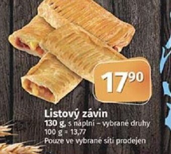 COOP TIP Listový závin nabídka