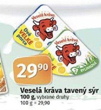 COOP TIP Veselá kráva tavený sýr 100 g nabídka