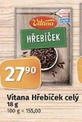 COOP TIP Vitana Hřebíček celý 18 g. nabídka
