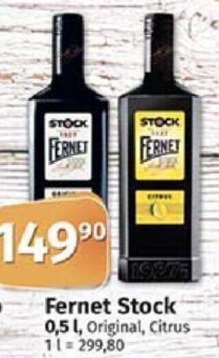 COOP TIP Fernet Stock 0,5 l nabídka
