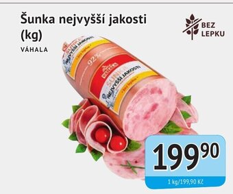 Coop hb Šunka nejvyšší jakosti (kg) nabídka