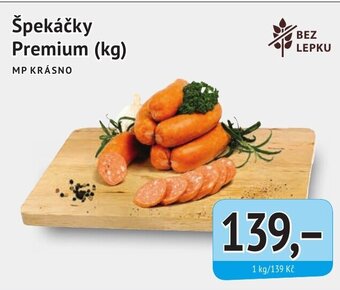 Coop hb Špekáčky Premium (kg) nabídka