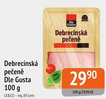 Debrecínská pečeně Dle Gusta 100 g