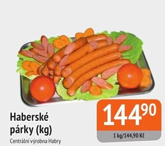 Coop hb Haberské párky (kg) nabídka