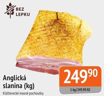 Coop hb Anglicka slanina (kg) nabídka